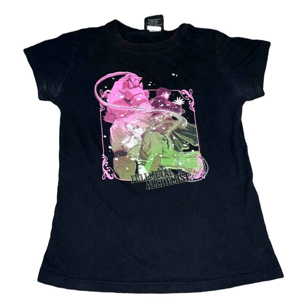 Vintage 2005 Full Metal Alchemist Women’s Shirt Anime Manga